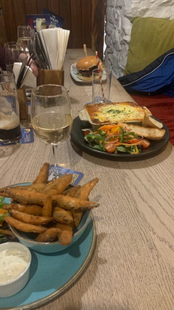 Pub food